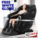 [Clearance] Kollecktiv 201 Zero Gravity 4D Massage Chair Full Body with Heat, AI Control, Body Scan and Footrest Extension
