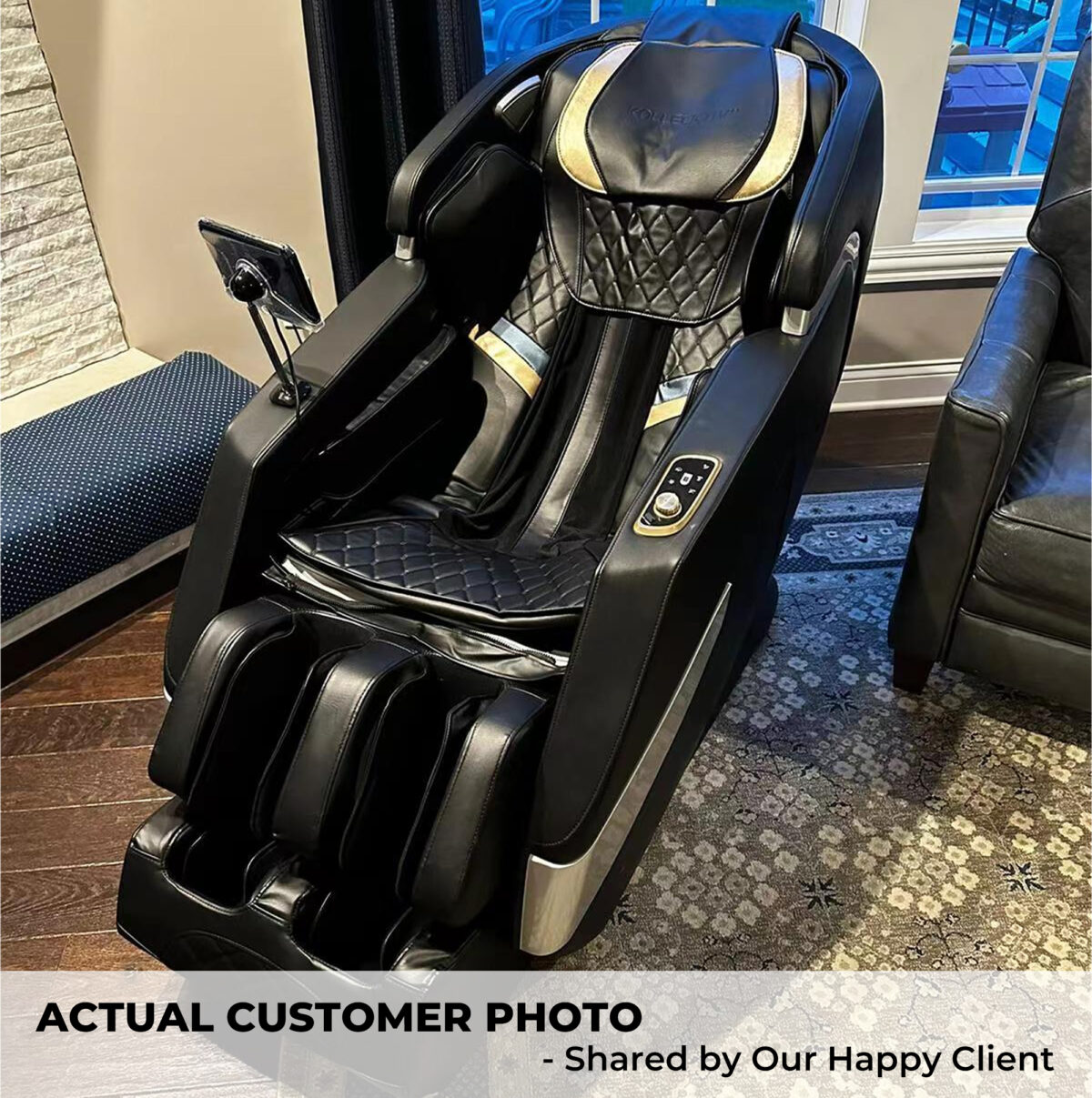 [Affordable] Kollecktiv 205 Zero Gravity 4D Massage Chair Full Body Massager with Heat - Image 2