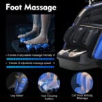 [Clearance] Kollecktiv 204 Heated 4D Massage Chair Full Body Zero Gravity - Image 7
