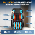[Clearance] Kollecktiv 201 Zero Gravity 4D Massage Chair Full Body with Heat, AI Control, Body Scan and Footrest Extension - Image 3