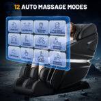 [Clearance] Kollecktiv 201 Zero Gravity 4D Massage Chair Full Body with Heat, AI Control, Body Scan and Footrest Extension - Image 5