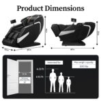 [Affordable] Kollecktiv 205 Zero Gravity 4D Massage Chair Full Body Massager with Heat - Image 10