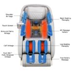2025 Upgraded 4D Massage Chair Full Body Zero Gravity SL Track Shiatsu Stretching Relief, Back & Calf Heating, Install-free - Image 2