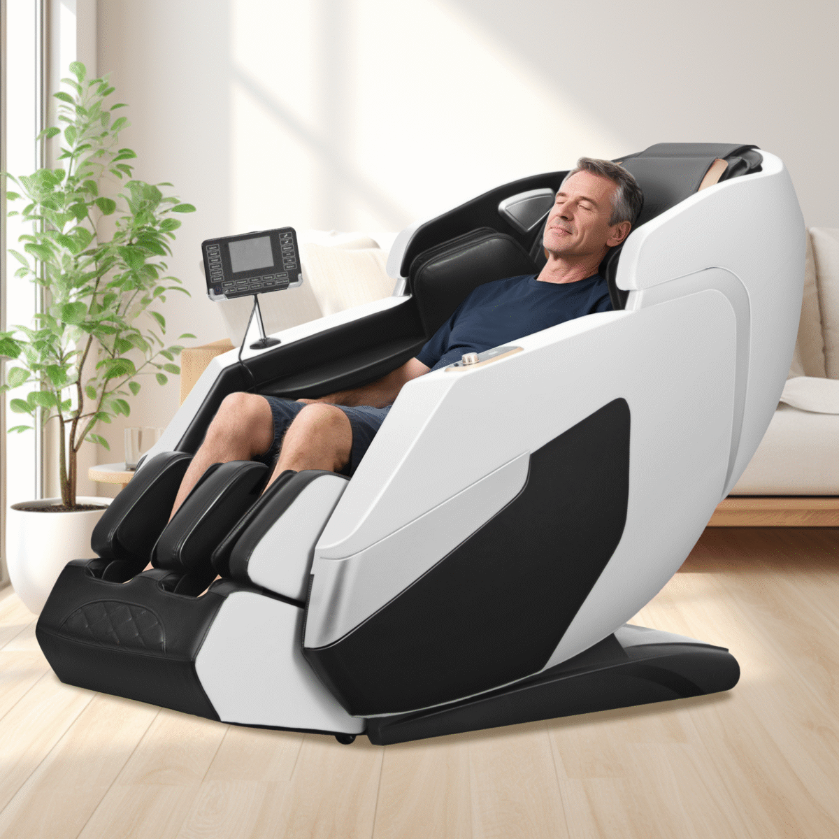 [Affordable] Kollecktiv 205w 4D Massage Chair Full Body SL Track - Image 1