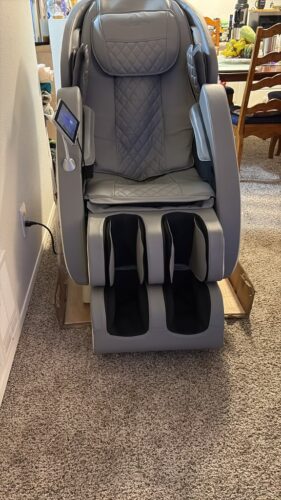[Exclusive] Kollecktiv 101a 4D Massage Chair Full Body Zero Gravity SL-Track Shiatsu Massage with Heat photo review
