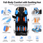 [Affordable] Kollecktiv 205w 4D Massage Chair Full Body Zero Gravity Stretching Voice Control - Image 3