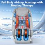 [Exclusive] Kollecktiv 101a 4D Massage Chair Full Body Zero Gravity SL-Track Shiatsu Massage with Heat - Image 2