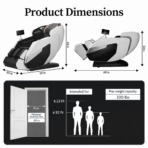 [Affordable] Kollecktiv 205w 4D Massage Chair Full Body Zero Gravity Stretching Voice Control - Image 10