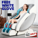 [Exclusive] Kollecktiv 101a 4D Massage Chair Full Body Zero Gravity SL-Track Shiatsu Massage with Heat