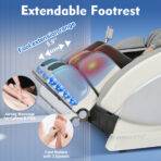 [Exclusive] Kollecktiv 101a 4D Massage Chair Full Body Zero Gravity SL-Track Shiatsu Massage with Heat - Image 7