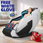 [Affordable] Kollecktiv 205w 4D Massage Chair Full Body Zero Gravity Stretching Voice Control