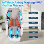 Kollecktiv G12 Full Body Massage Chair w/Smart Joystick Control, Music Synced Massage - Image 3