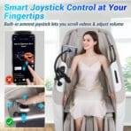Kollecktiv G12 Full Body Massage Chair w/Smart Joystick Control, Music Synced Massage - Image 7
