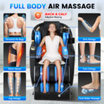 [Clearance] Kollecktiv V9 Full Body Massage Chair Zero Gravity Recliner with Phone Holder - Image 2