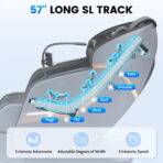 [Limited Stocks] Kollecktiv NovaV9 Full Body Massage Chair Zero Gravity Recliner with Phone Holder - Image 7