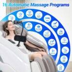 Kollecktiv G12 Full Body Massage Chair w/Smart Joystick Control, Music Synced Massage - Image 2