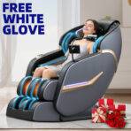 [Clearance] Kollecktiv V9 Full Body Massage Chair Zero Gravity Recliner with Phone Holder