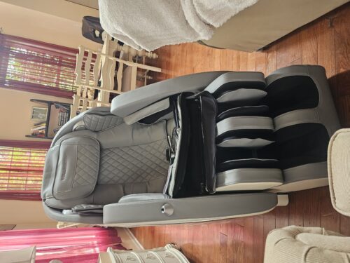 [Upgraded] Kollecktiv 101A 4D Massage Chair Full Body Zero Gravity Shiatsu Thai Stretching Black photo review