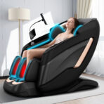 Kollecktiv G12 Full Body Massage Chair Zero Gravity Recliner with Smart Joystick Control, Music Synced Massage