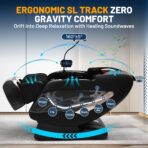 Kollecktiv G12 Full Body Massage Chair Zero Gravity Recliner with Smart Joystick Control, Music Synced Massage - Image 3
