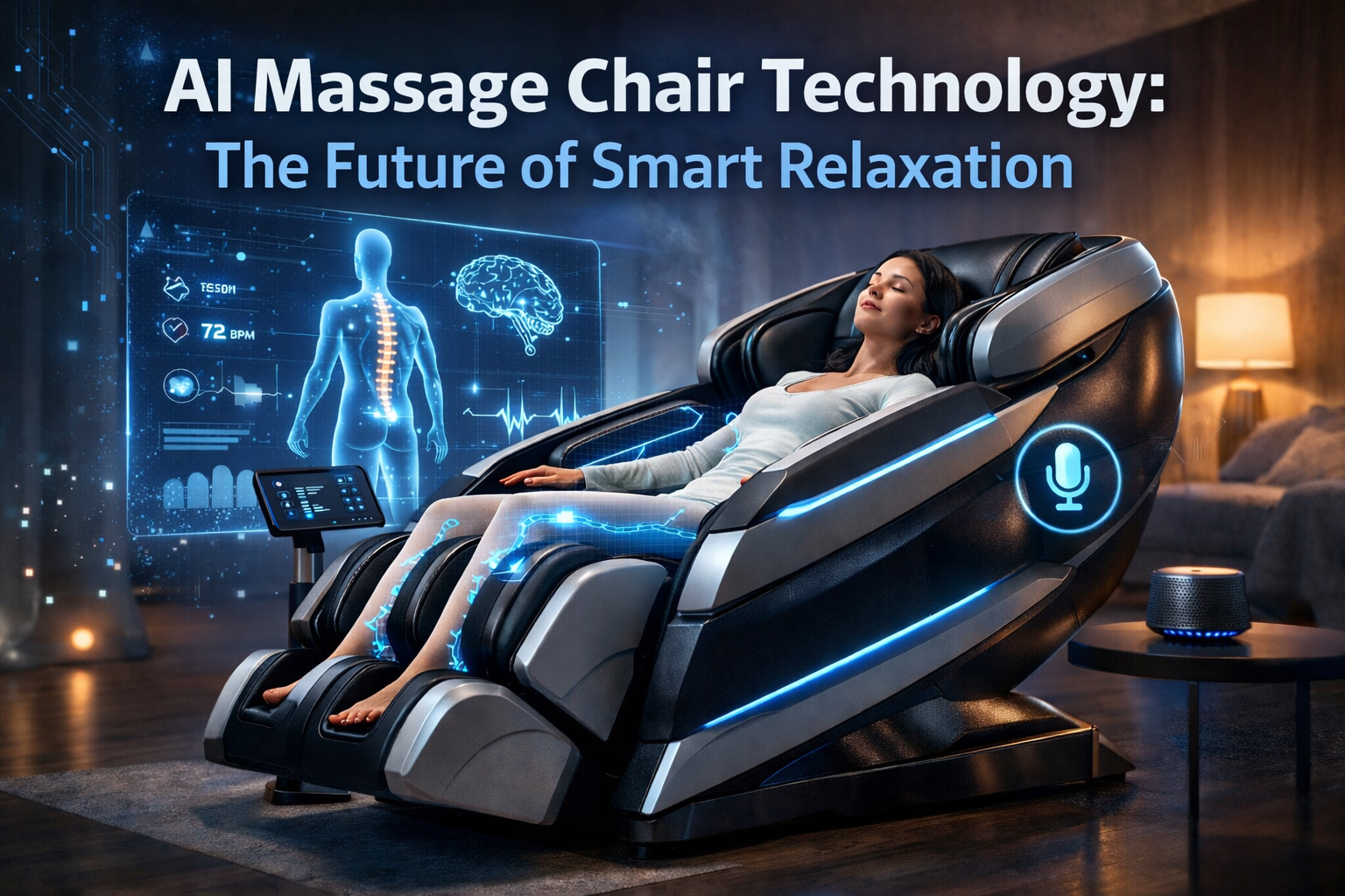 AI Massage Chair Technology for Smart Relaxation