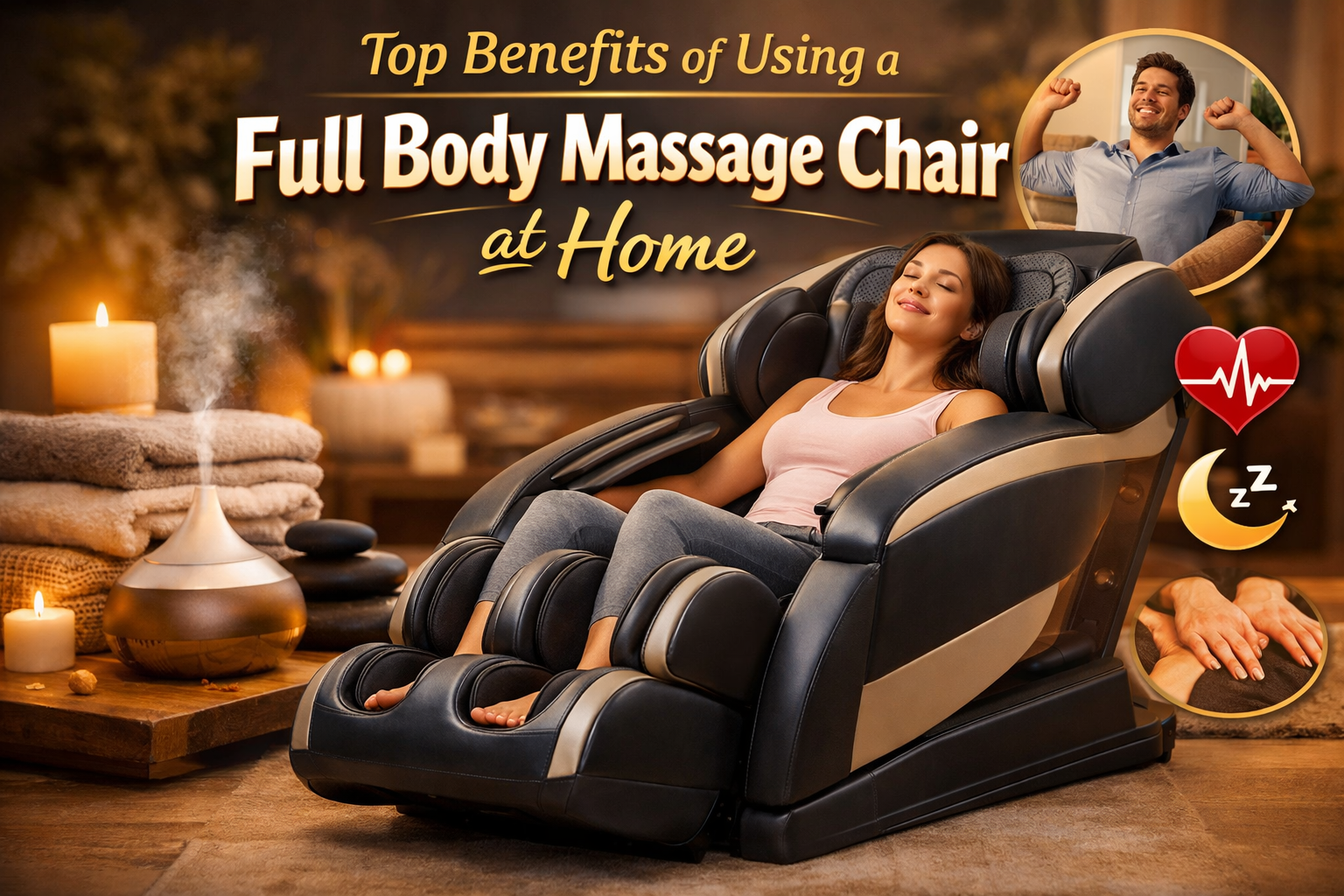 Top Benefits of Using a Full Body Massage Chair at Home