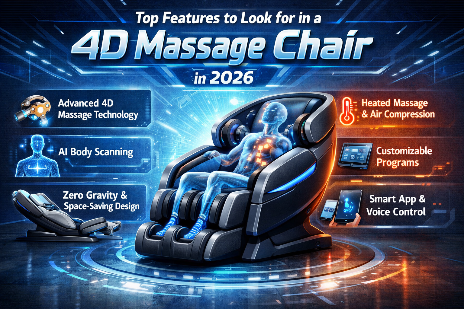 Top Features to Look for in a 4D Massage Chair in 2026