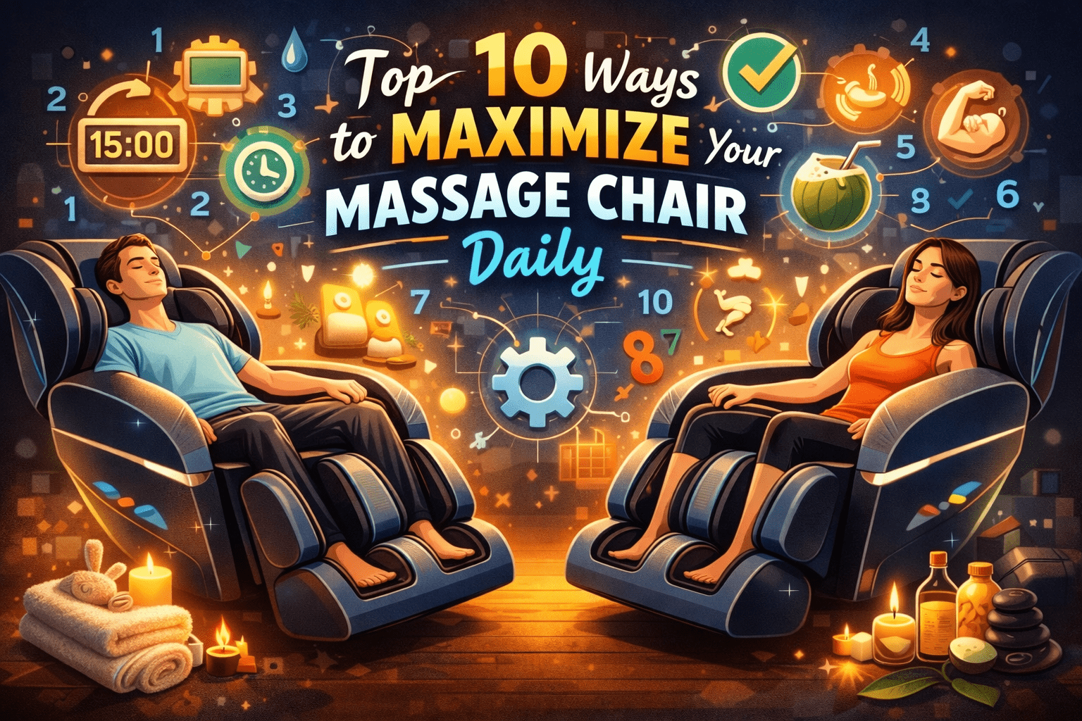 Top 10 Ways to Maximize Your Massage Chair Daily