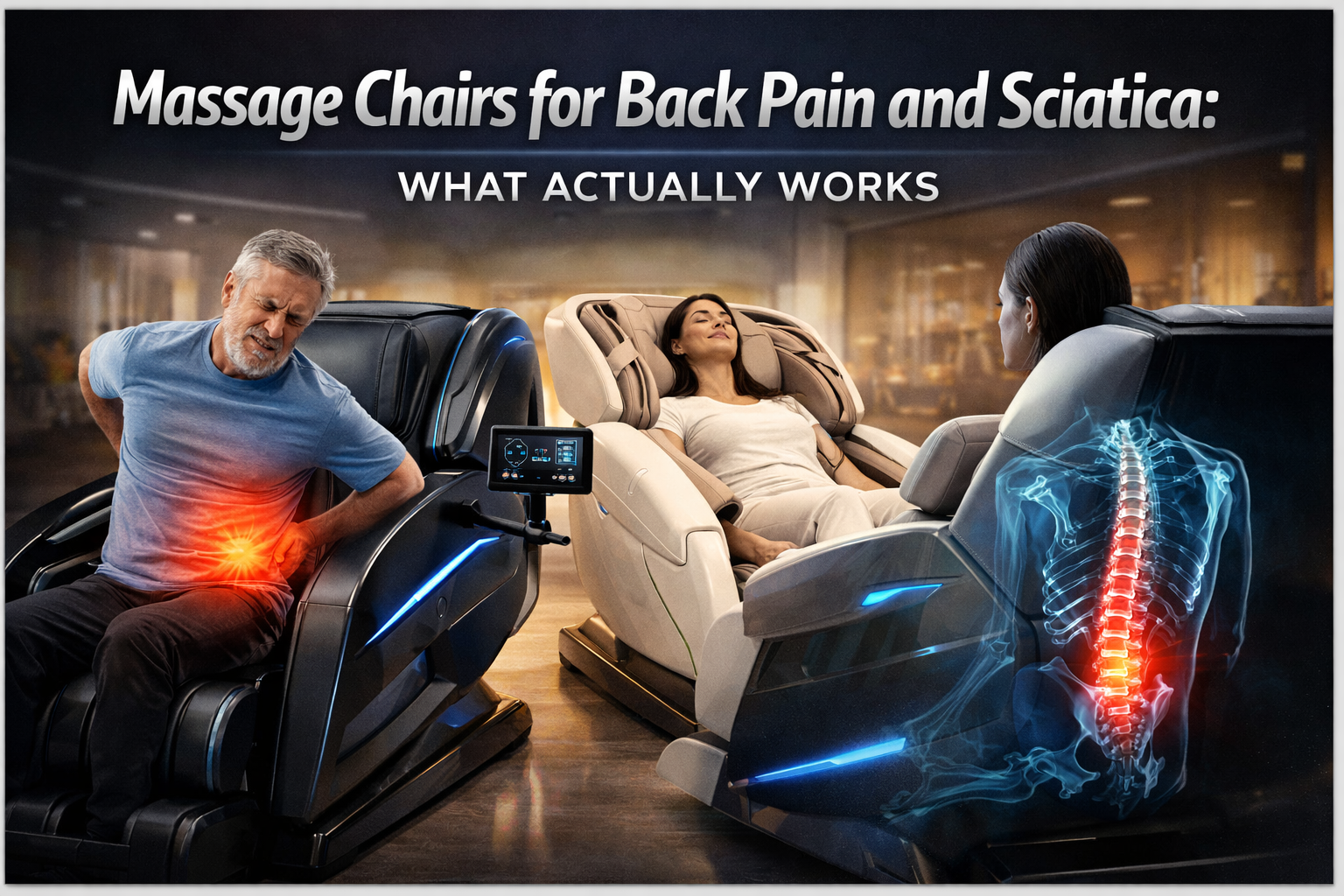 Best Massage Chair for Back Pain & Sciatica (2026)