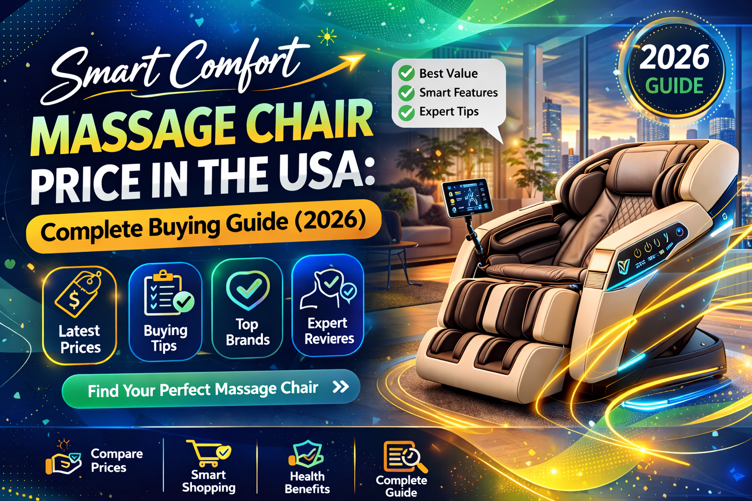 Smart Comfort Massage Chair Price USA: 2026 Buying Guide
