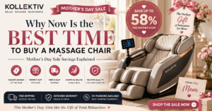 When Is the Best Time to Buy a Massage Chair? Mother's Day 2026