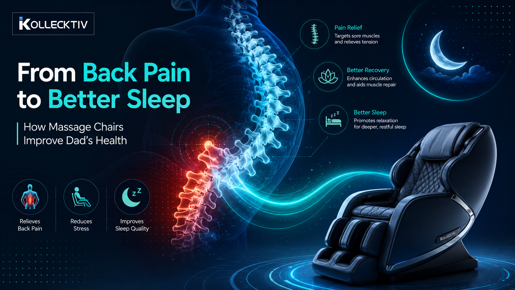 Massage Chair Health Benefits | Back Pain to Better Sleep