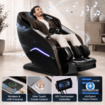 Kollecktiv 208 Dual Core 4D+4D Massage Chair Full Body Zero Gravity Recliner with Calf Rollers - Image 5