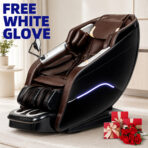 Kollecktiv 208 Dual Core 4D+3D Massage Chair Full Body Zero Gravity Recliner with Calf Rollers