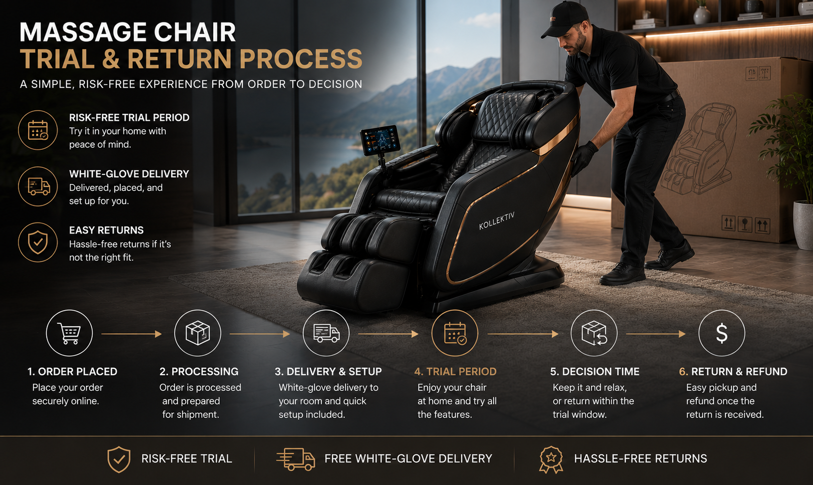 Massage Chair Trial & Return Process Explained Step-by-Step