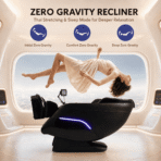 Kollecktiv 208 Dual Core 4D+4D Massage Chair Full Body Zero Gravity Recliner with Calf Rollers - Image 6