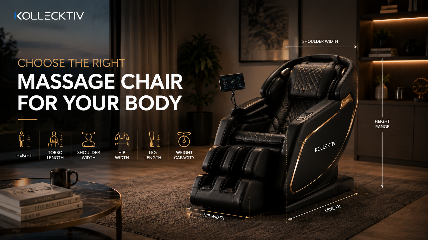 Massage Chair Fit Guide: Choose by Body Type & Height