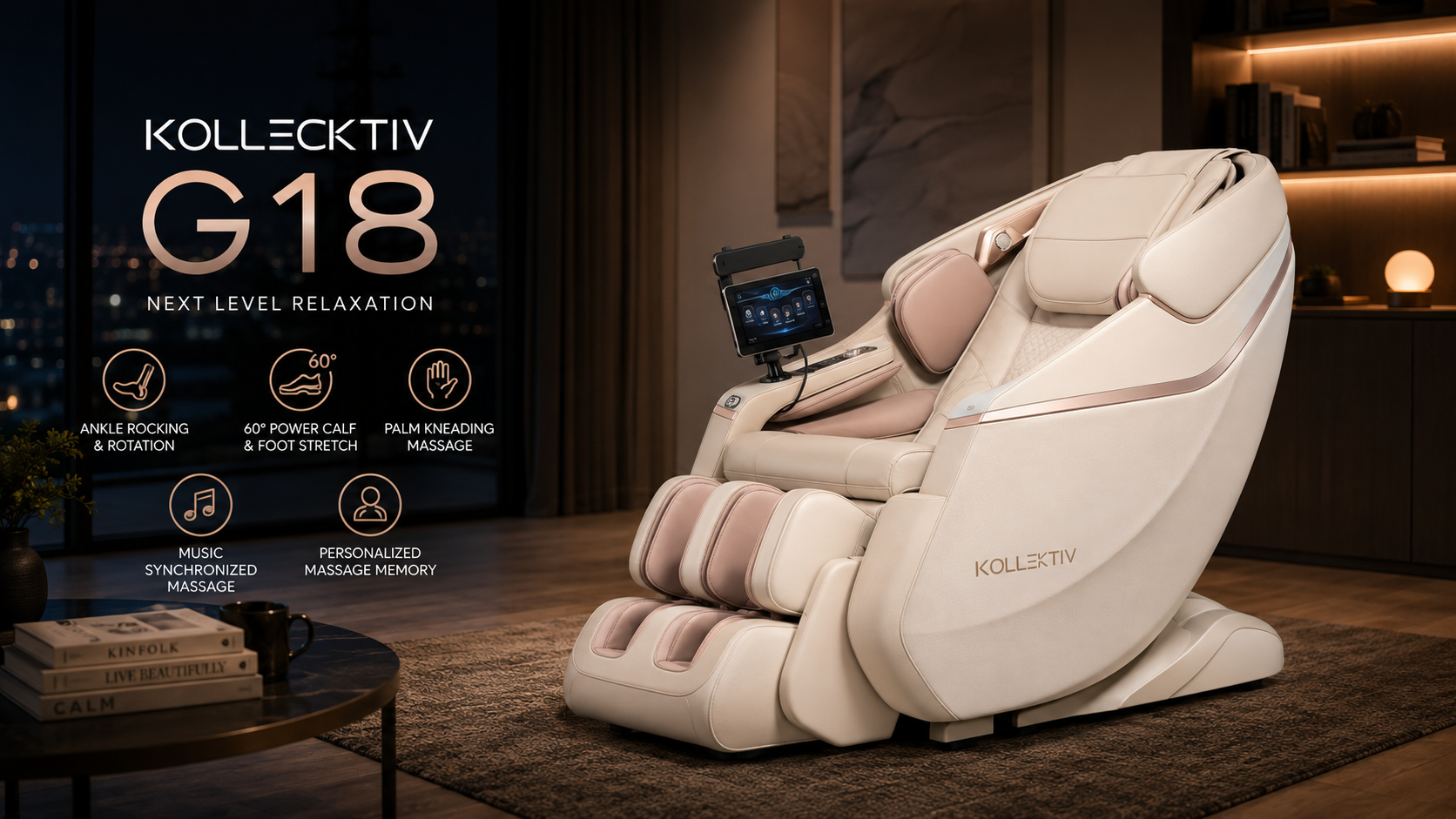 Kollecktiv G18: 2026 New Tech Massage Chair Explained