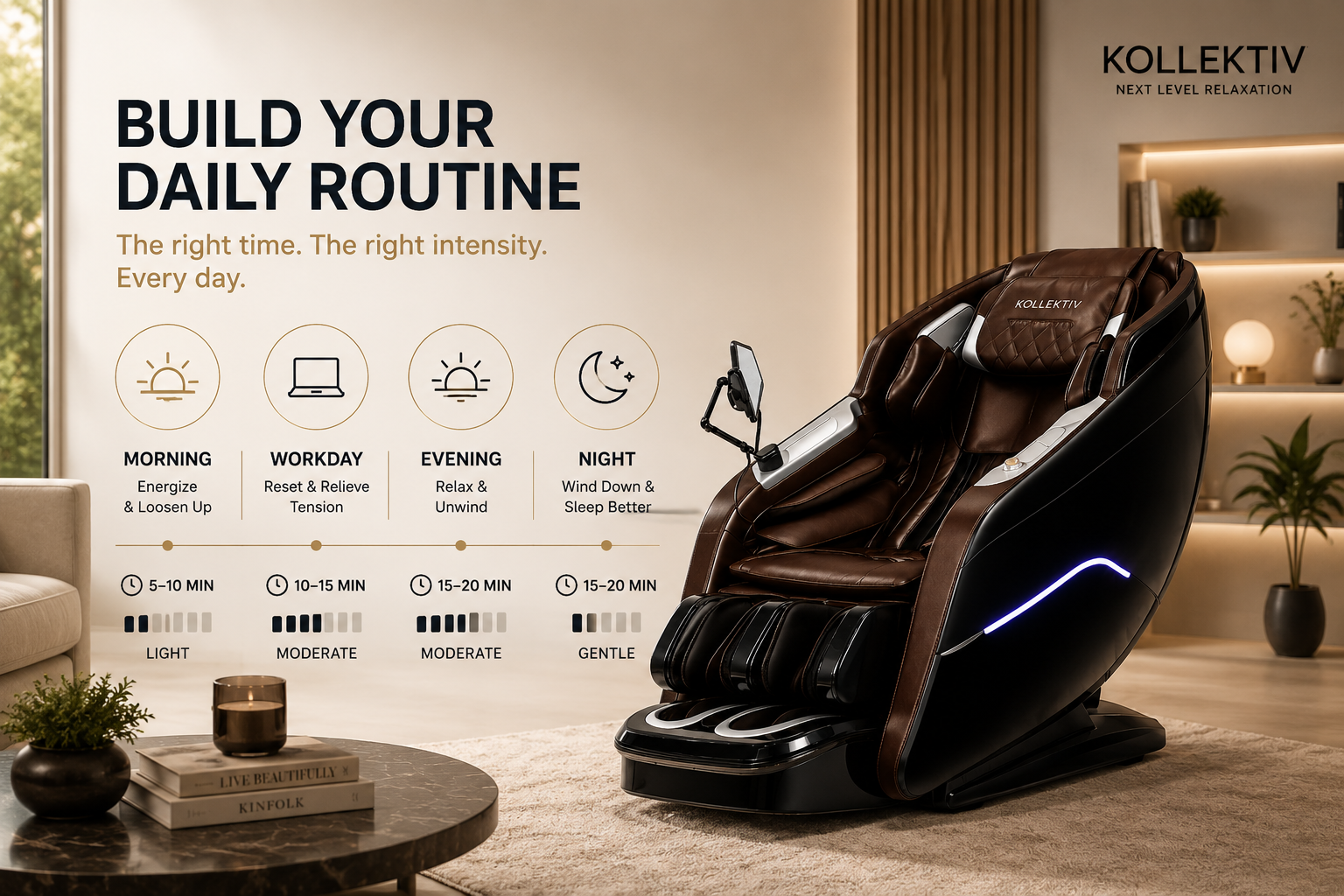 Daily Massage Chair Routine: A Practical Guide to Timing & Intensity