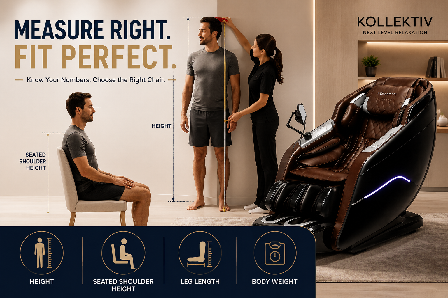 Massage Chair Fit Check: How to Measure Yourself Before You Buy