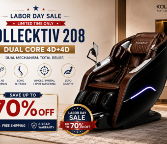 Kollecktiv 208 Dual Core 4D+4D Massage Chair Explained