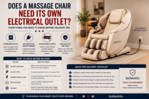 Does a Massage Chair Need Its Own Electrical Outlet?