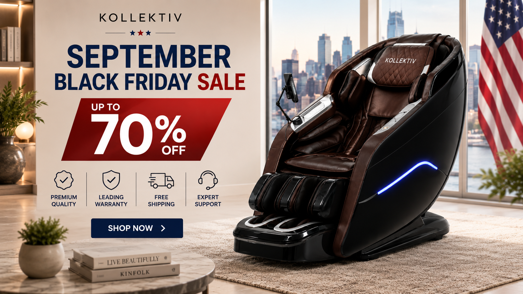 How to Shop the September Black Friday Massage Chair Sale