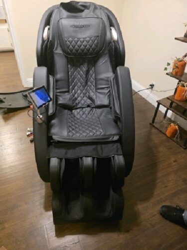 [Upgraded] Kollecktiv 101A 4D Massage Chair Full Body Zero Gravity Shiatsu Thai Stretching Black photo review