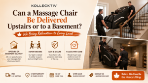 Massage Chair Delivery: Stairs & Basements Explained