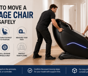 How to Move a Massage Chair Safely Within Your Home