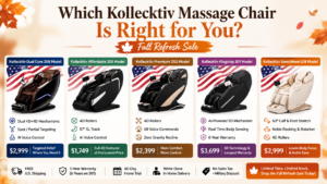 Which Kollecktiv Massage Chair Is Right for You? Fall Sale