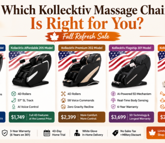 Which Kollecktiv Massage Chair Is Right for You? Fall Sale
